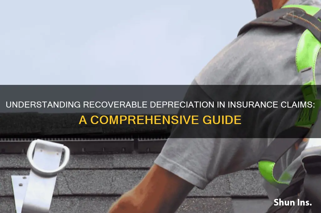 what is recoverable depreciation in insurance