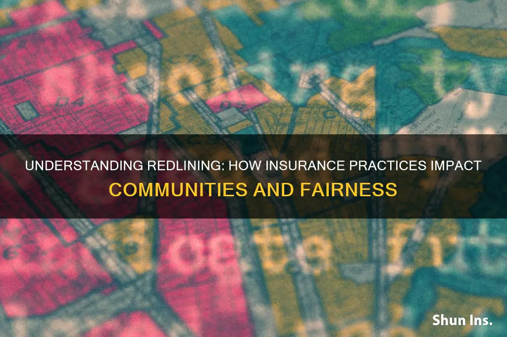 what is redlining in insurance