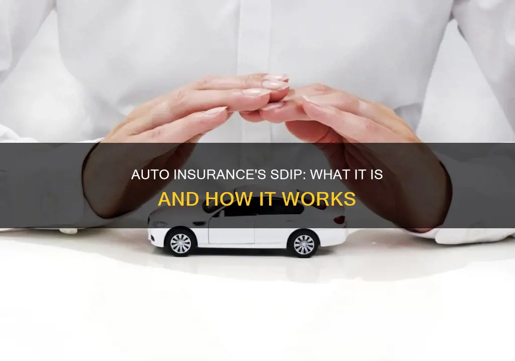 what is sdip in auto insurance