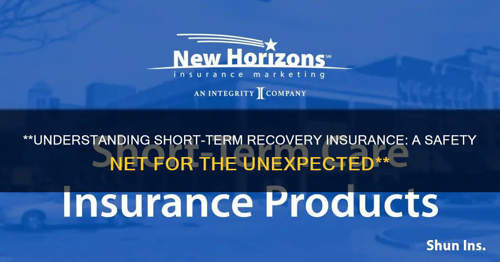 what is short term recovery insurance