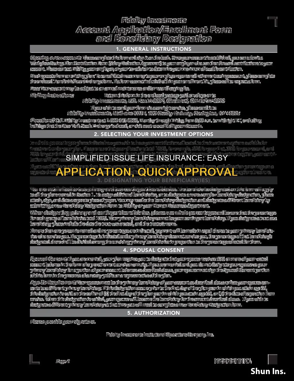 what is simplified issue life insurance