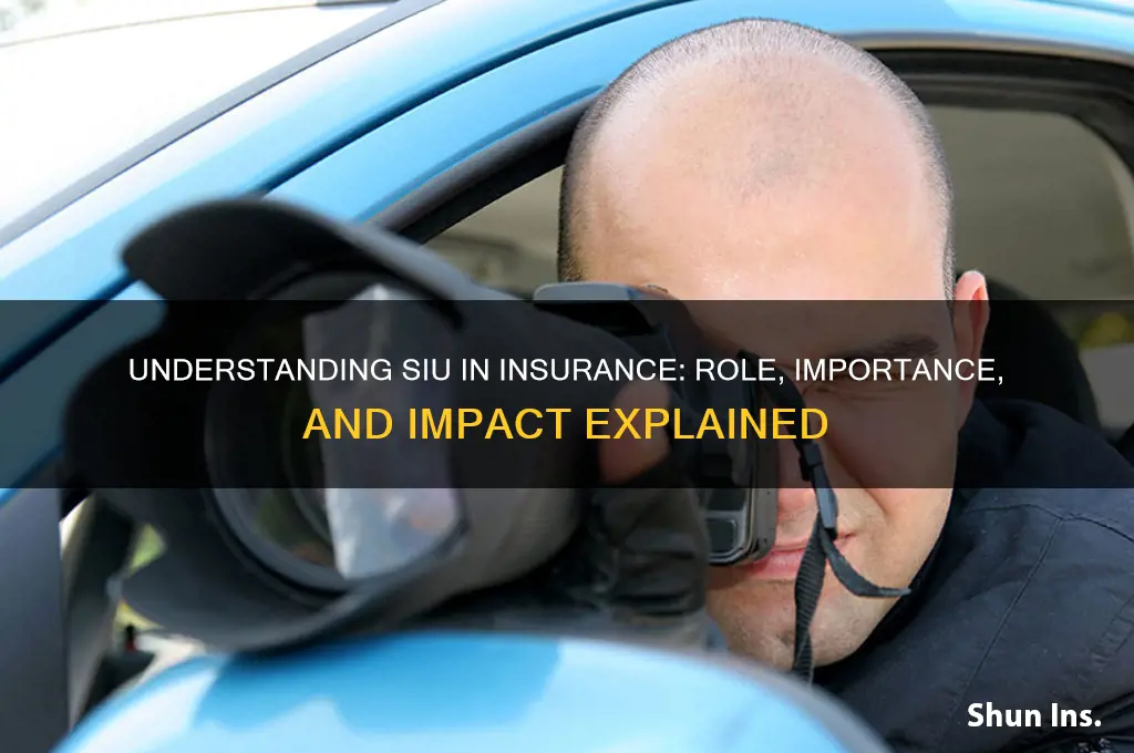 what is siu in insurance