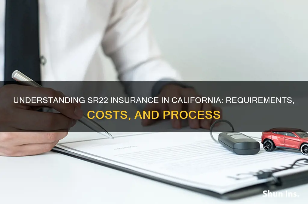 what is sr22 insurance california