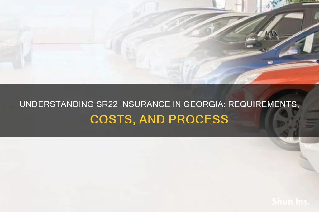 what is sr22 insurance georgia