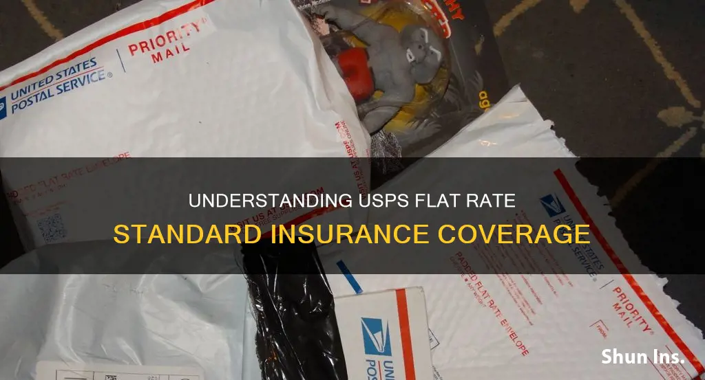 what is standard insurance payment on usps flat rate