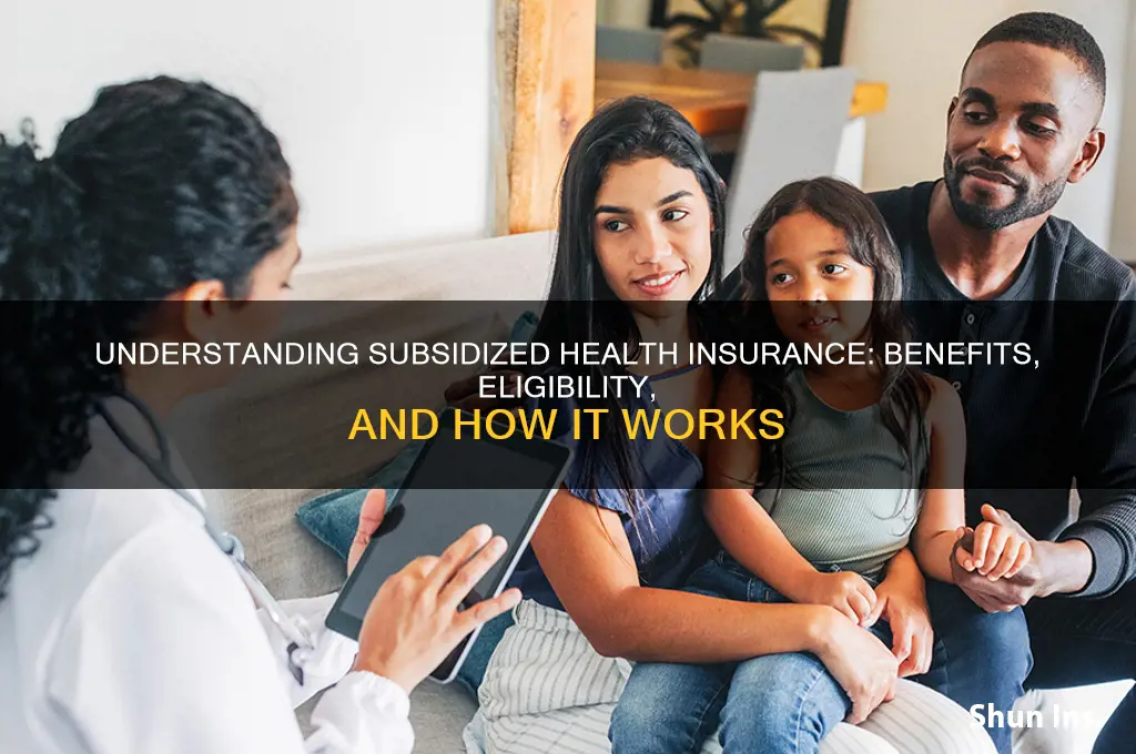 what is subsidized health insurance