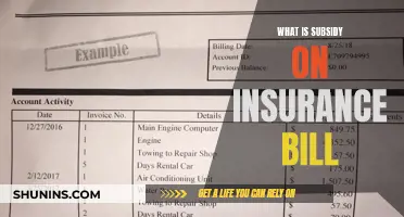 Understanding the Mystery of Insurance Bill Subsidies: Unraveling the Financial Aid Enigma