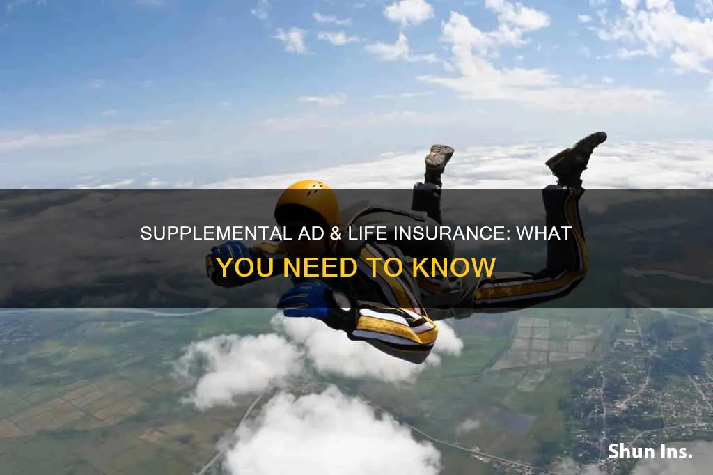 what is supplemental ad d life insurance