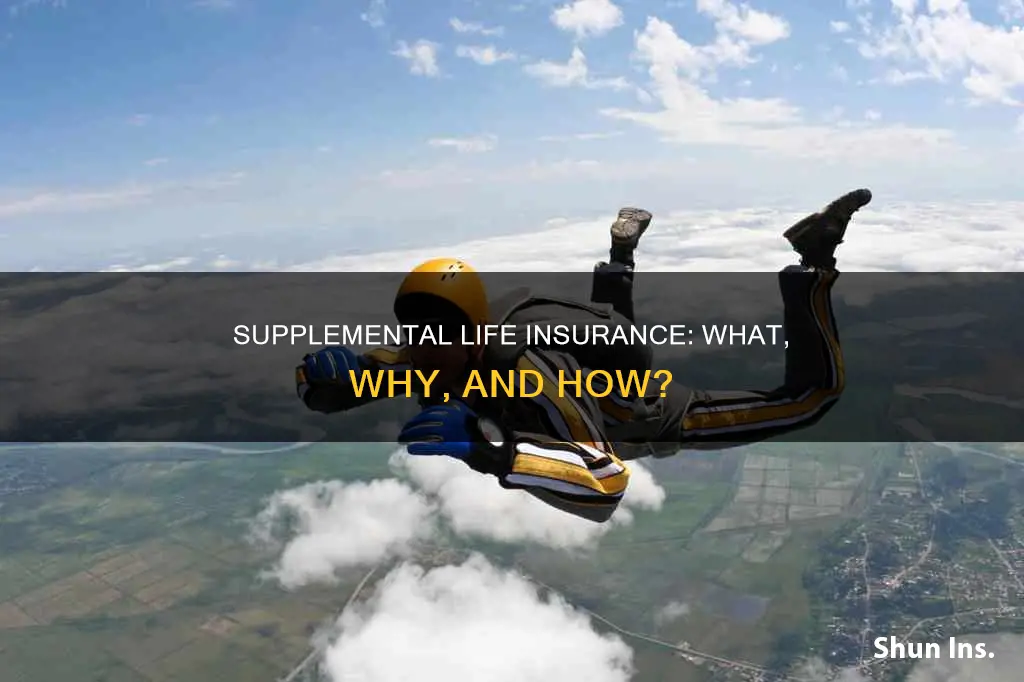 what is supplemental life insurance ad&amp