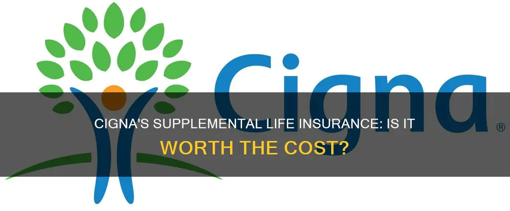 what is supplemental life insurance cigna