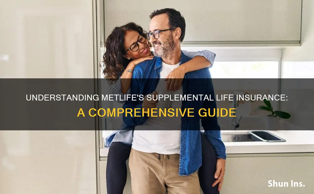 what is supplemental life insurance metlife