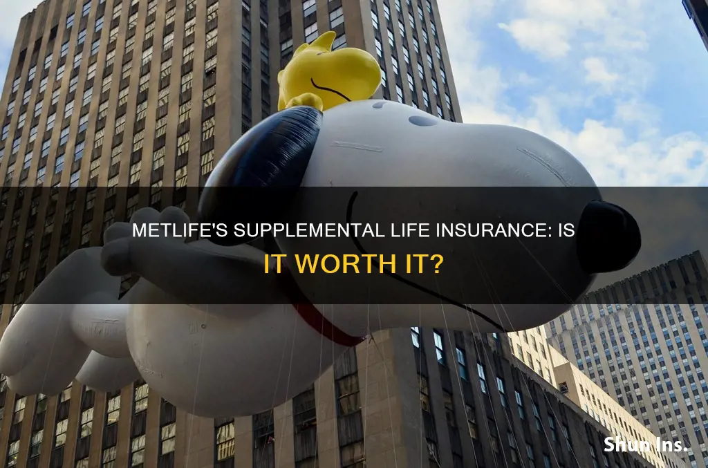 what is supplemental life insurance metlife