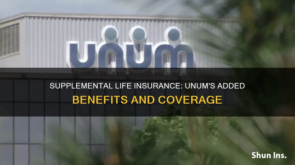 what is supplemental life insurance unum
