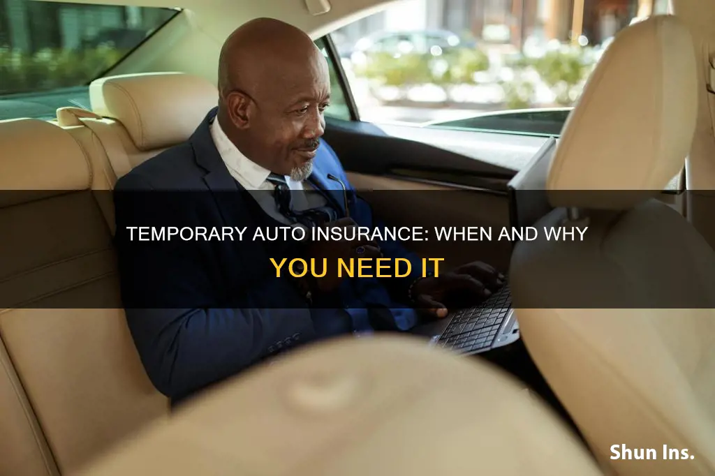 what is temporary auto insurance