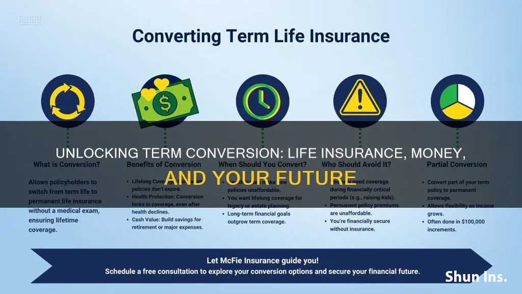 what is term conversion life insurance life and money