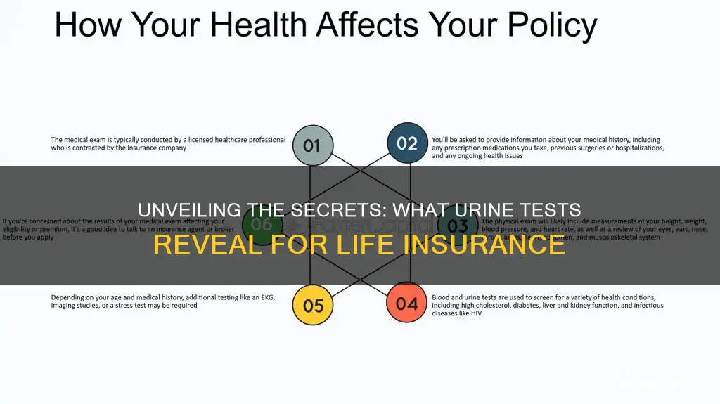 what is tested in a urine test for life insurance