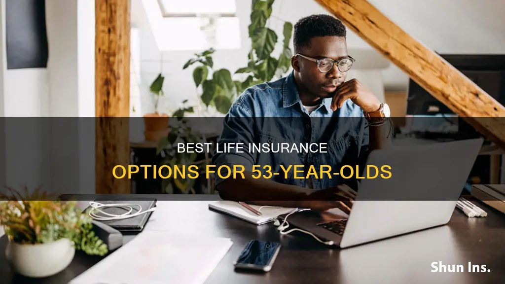 what is thd best life insurance for 53 year old