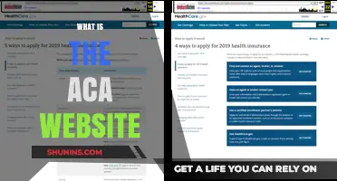 ACA Website: What Is It?