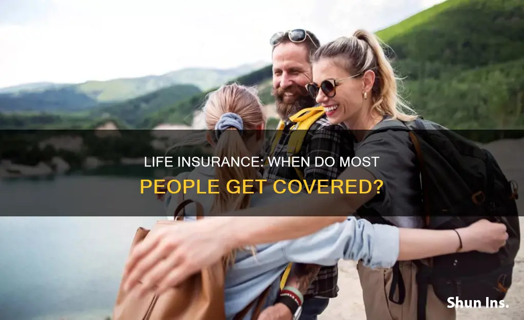what is the average age people get life insurance