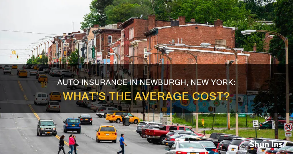 what is the average auto insurance in newburgh new york