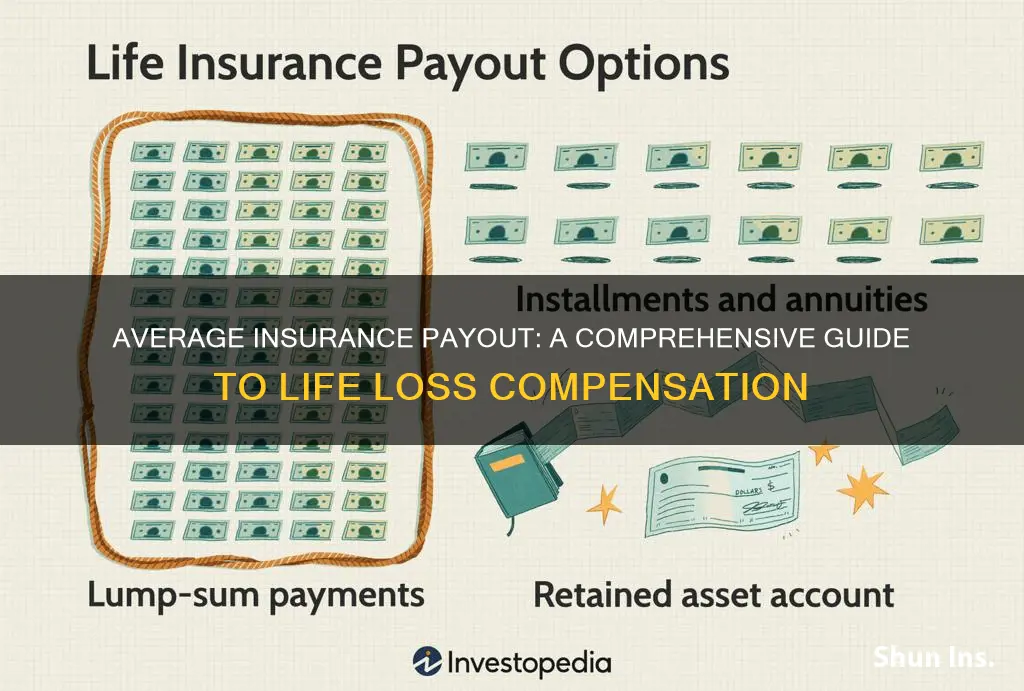 what is the average insurance payout for loss of life