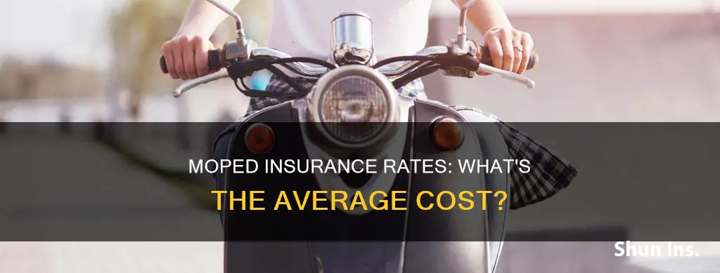 what is the average insurance rate for mopeds