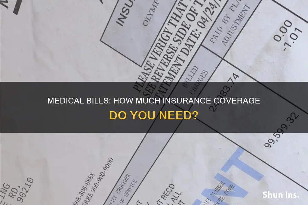 what is the average insurance will cover medical bills