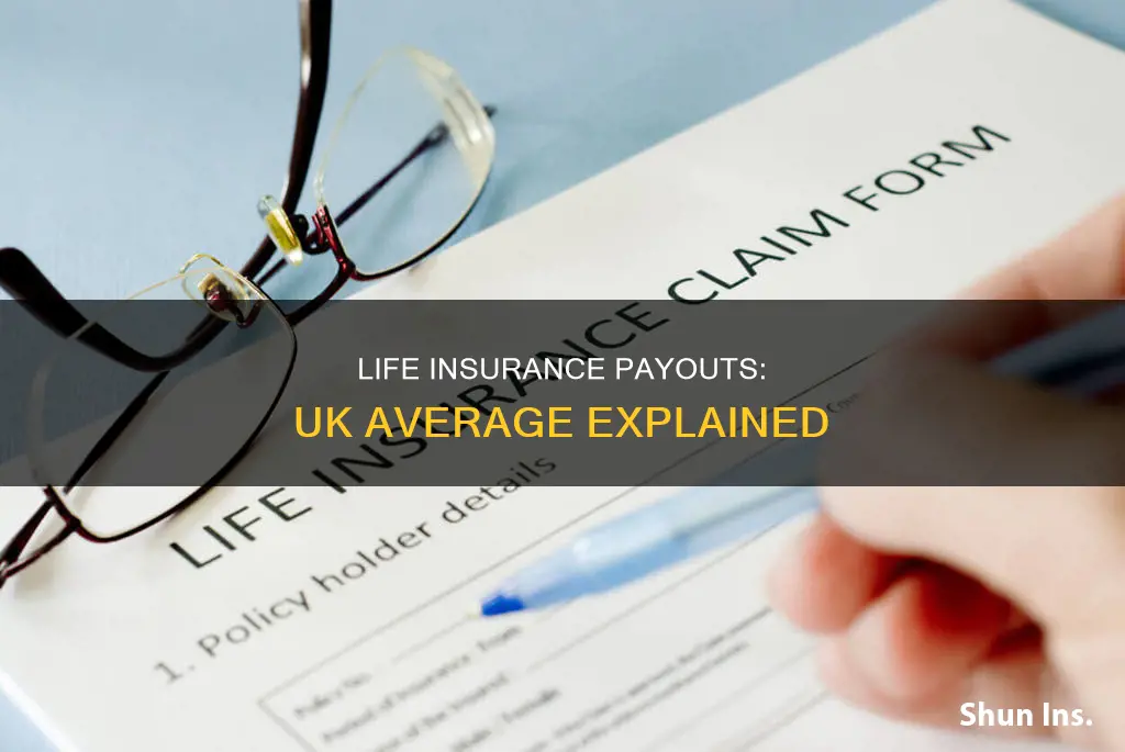 what is the average life insurance payout uk