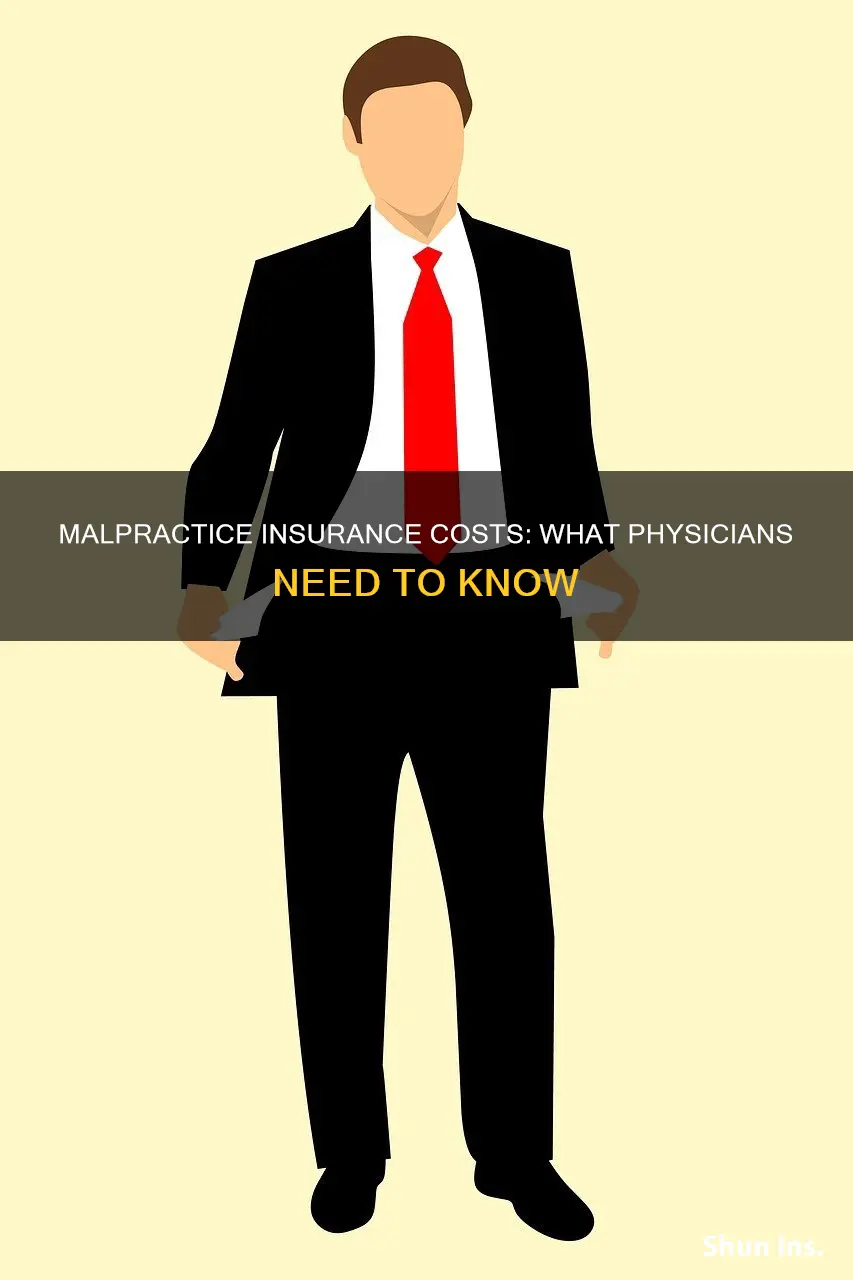 what is the average malpractice insurance payment for a physician