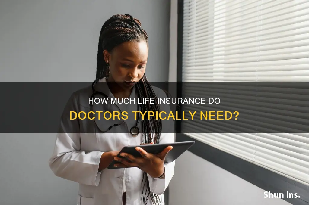 what is the average physician life insurance