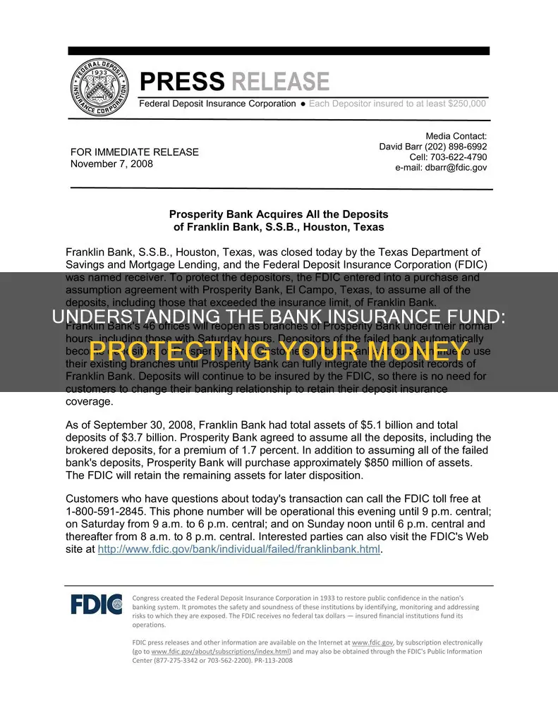 what is the bank insurance fund