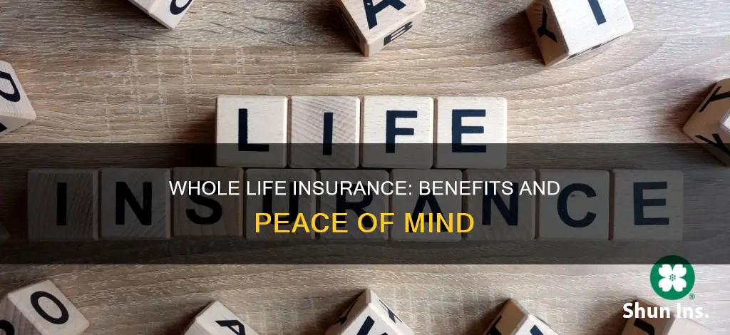 what is the benefit of a whole life insurance