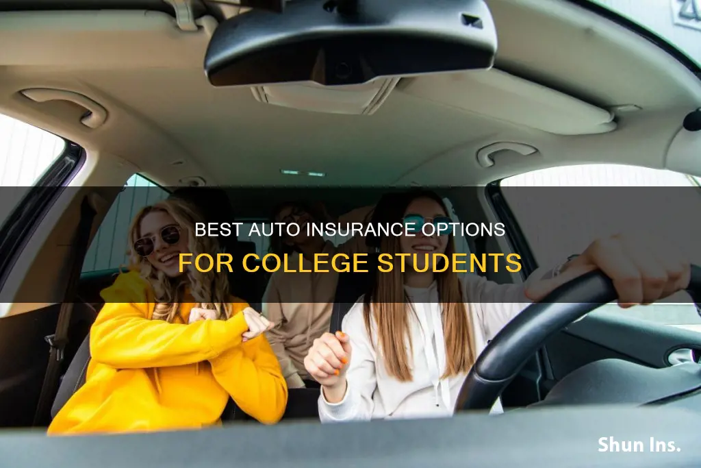 what is the best auto insurance for a college student