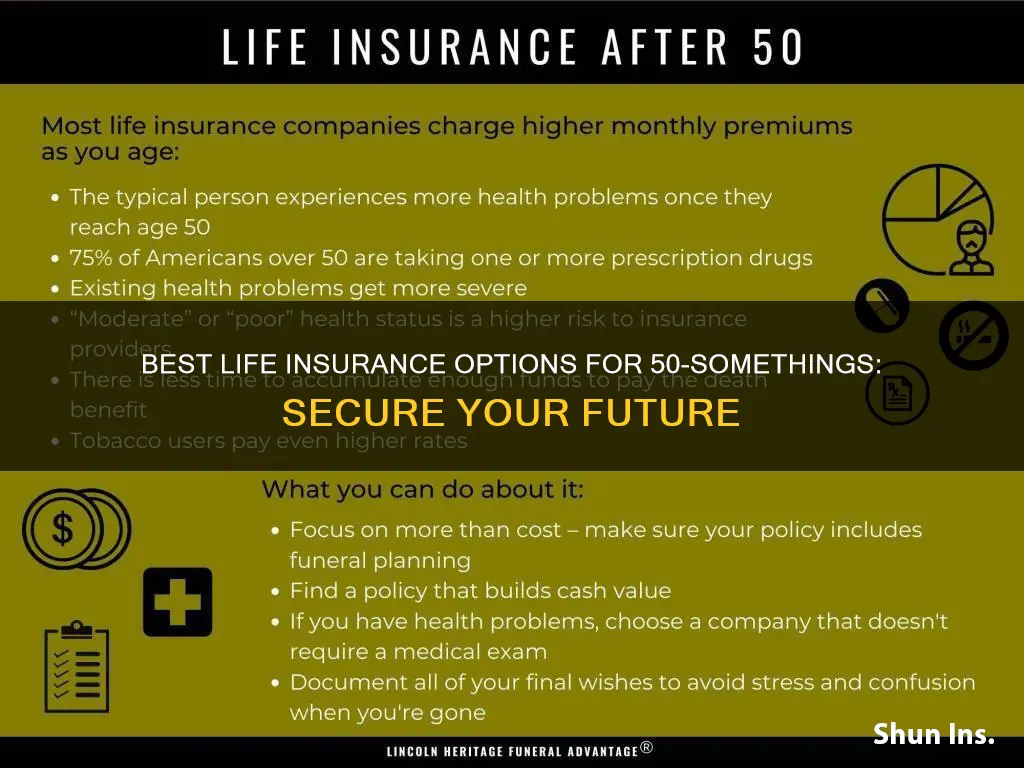 what is the best life insurance to get at 50