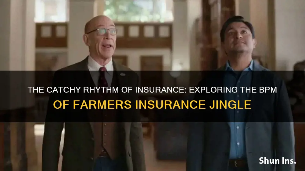 what is the bpm of the farmers insurance jingle