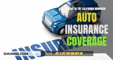 Understanding California's Minimum Auto Insurance Coverage Requirements