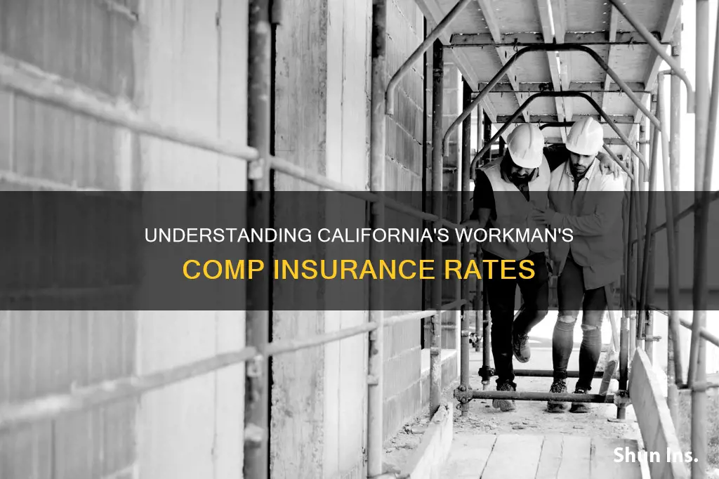 what is the california workmans comp insurance rate