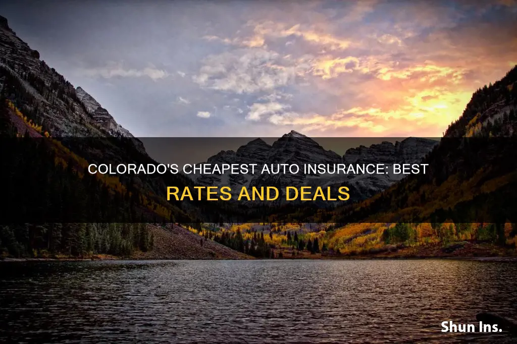 what is the cheapest auto insurance in colorado