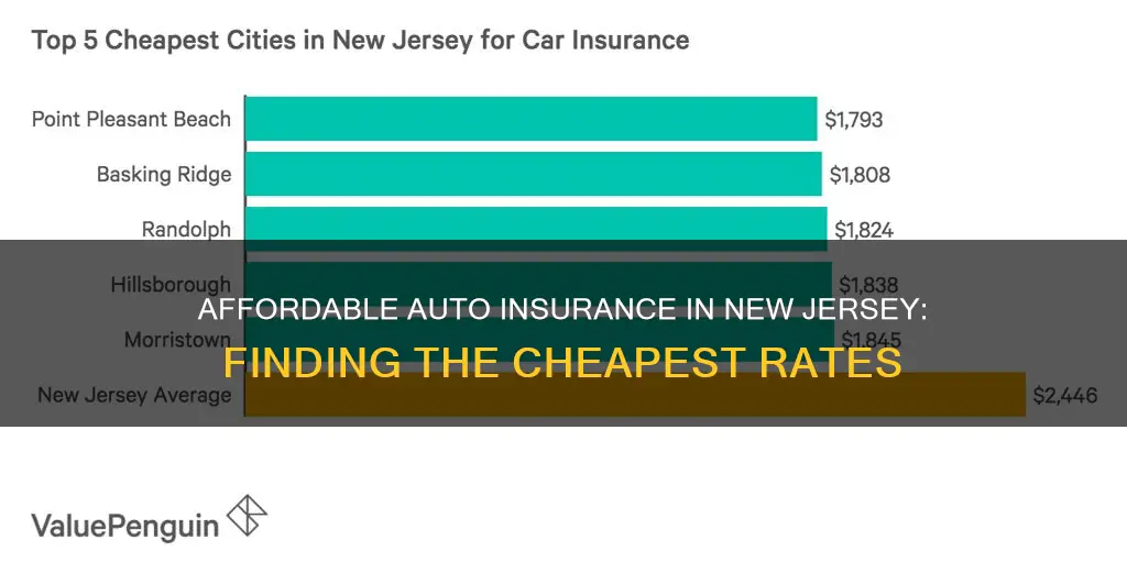 what is the cheapest auto insurance in new jersey