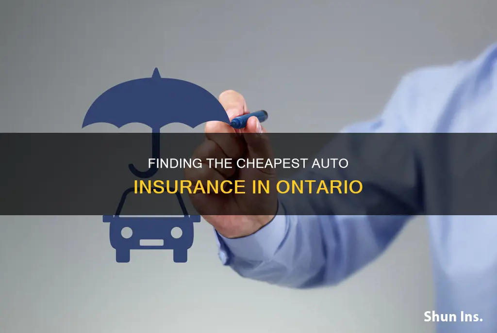 what is the cheapest auto insurance in ontario