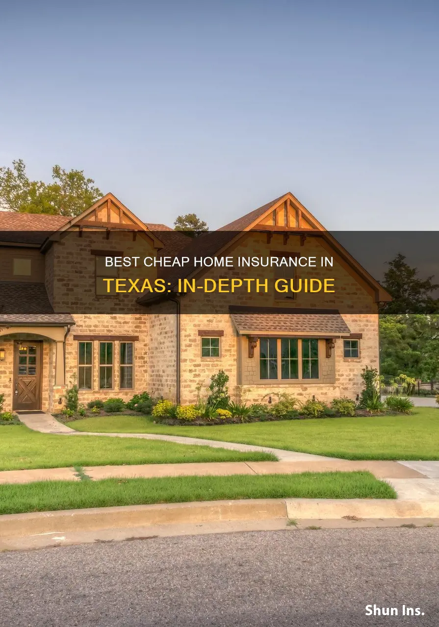 what is the cheapest homeowners insurance in Texas inversopedia