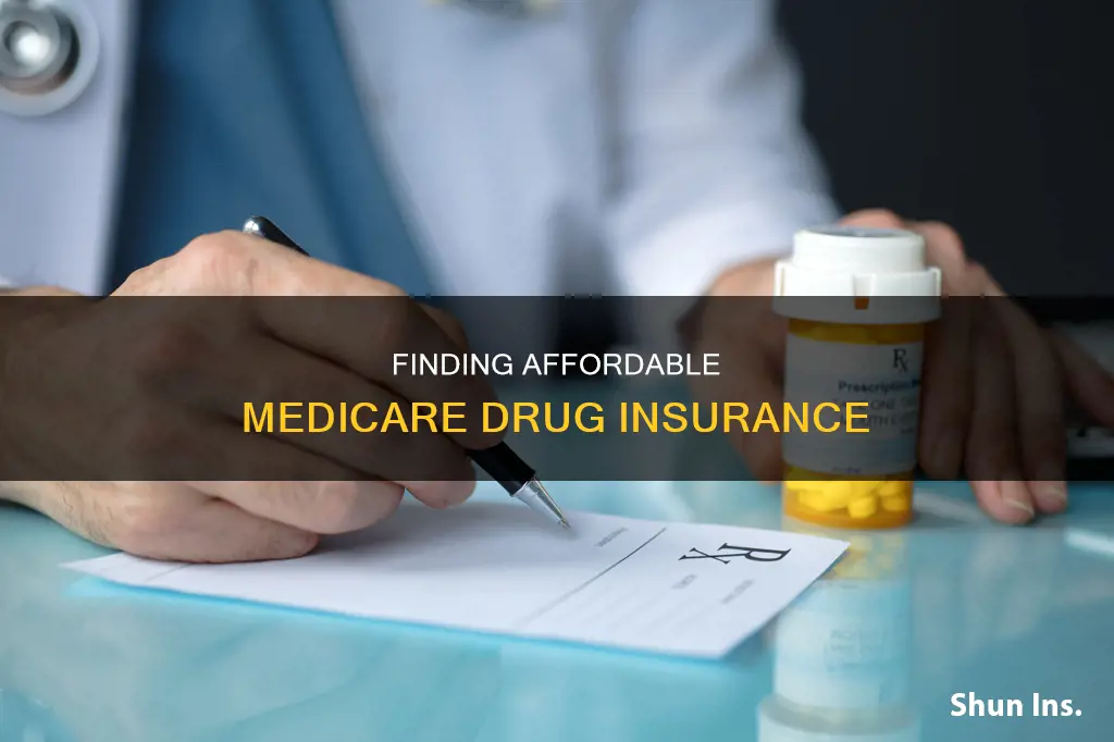what is the cheapest medicare drug insurance