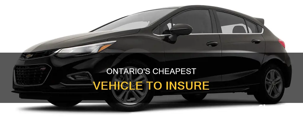 what is the cheapest vehicle to insure in ontario