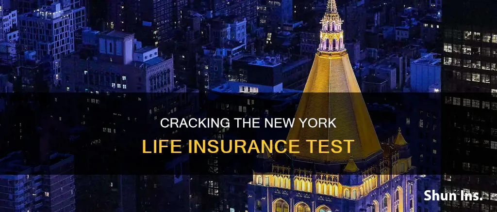 what is the code for new york life insurance test