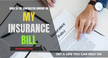 Understanding Your Insurance Bill: Decoding the Contracted Amount