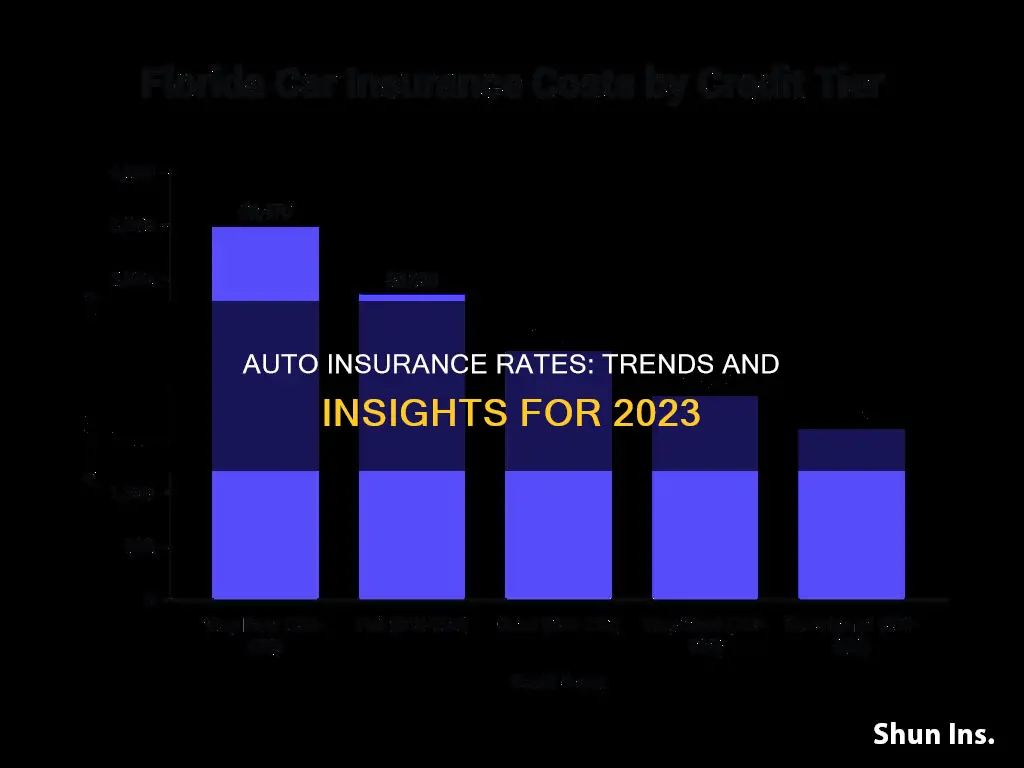 what is the current trend in auto insurance rates