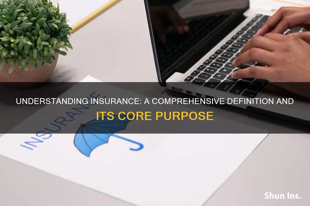 what is the definition of insurance