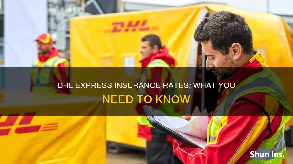 what is the dhl express insurance rate