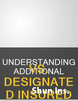 what is the difference between additional insured and designated insured