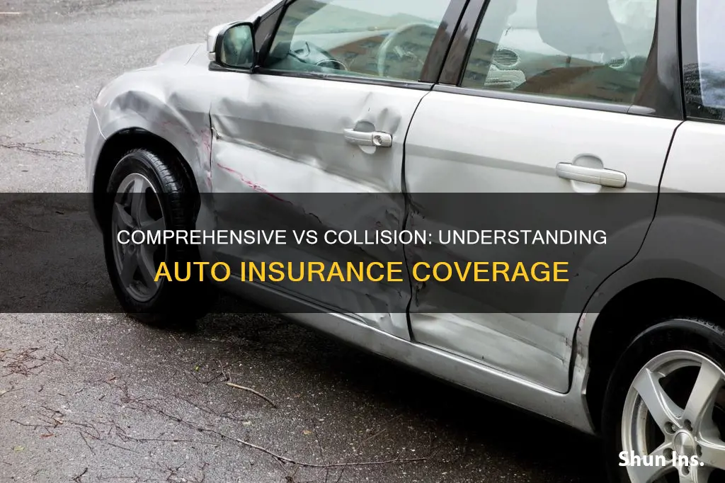 what is the difference between comprehensive and collision auto insurance